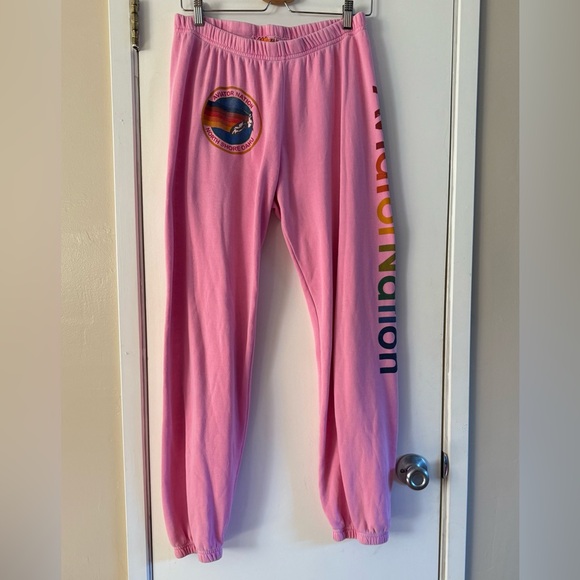 Aviator Nation Oahu Pink Sweatpants